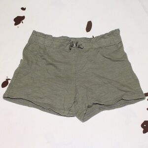CARTER’S Carters Shorts Girls Sage Green Elastic Waist Pull On